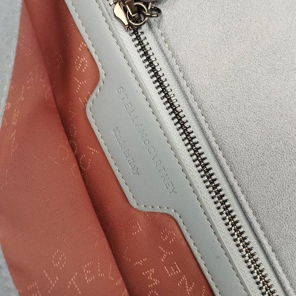 STELLA MCCARTNEY  Falabella  Shoulder Bag Metallic in light bule - Picture 11 of 15